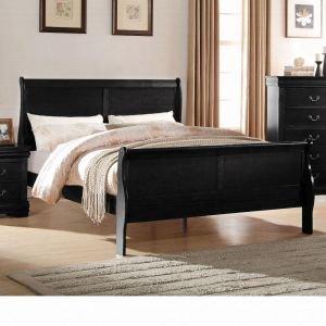 Louis Philippe Full size bed - in Black
$299