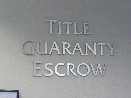 Title Guaranty Escrow SVC