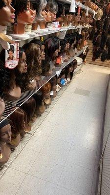 Custom made for wigs and hairpieces