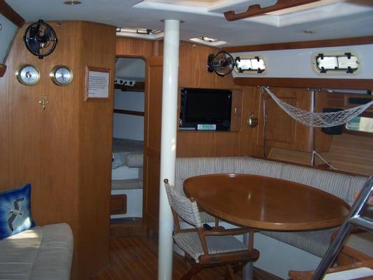 Looking Forward in the Main Salon