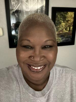 I love the results of my hair. The atmosphere in the shop is like visiting relatives.