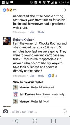 Chucks Roofing Company