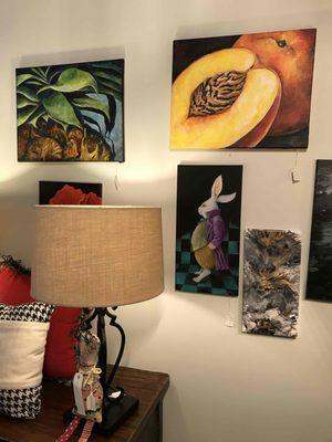 Original Local Artwork; Unique Furnishing