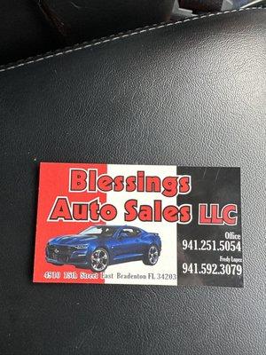 Blessings Auto Sales