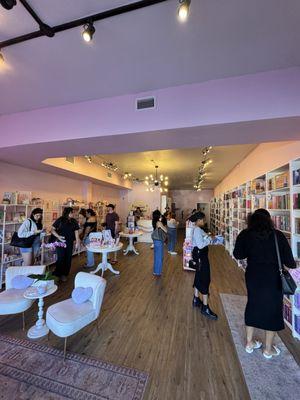 View from the entrance