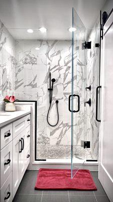 Frameless Glass Panel, Shower Door & Notched Panel