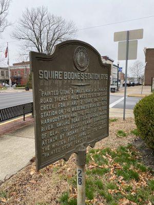Squire Boone's Station Landmark