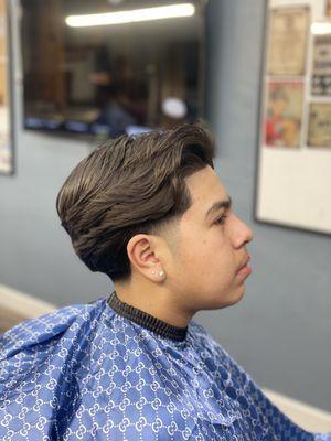 Scissor Trim/ Low Taper/ Front Line Up