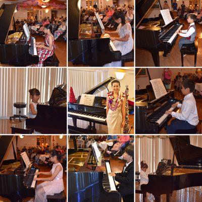 Piano recital at Maunalani