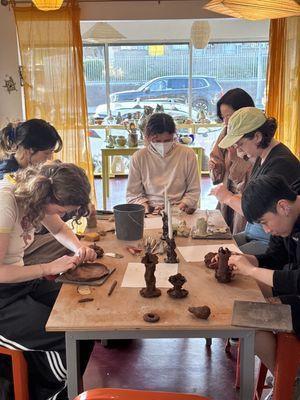 Candle stick making and candle dipping workshop