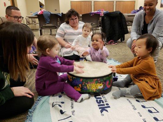 Active music-making and activities that emphasize steady beat, rhythm, and pitch increase phonological awareness.