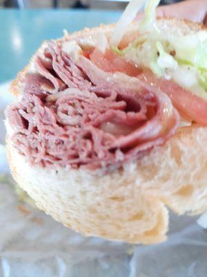 Real smoked pastrami in house. Do you know any other sub place that smokes the meat? Amazing