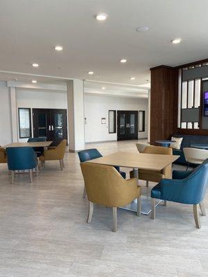 Seating area - lots of room.