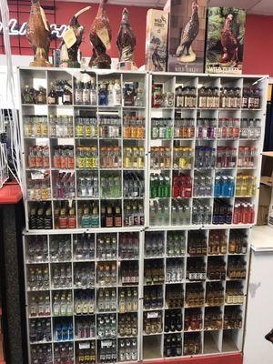 All kind of liquor shots