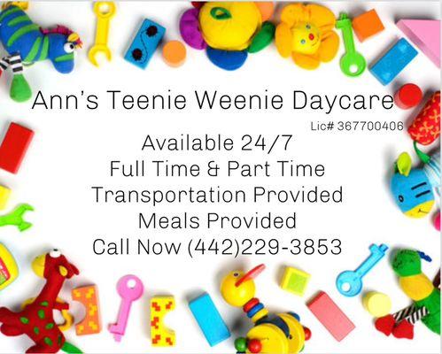 Ann's Teenie Weenie Daycare