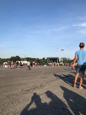 This is what it looks like at 7pm