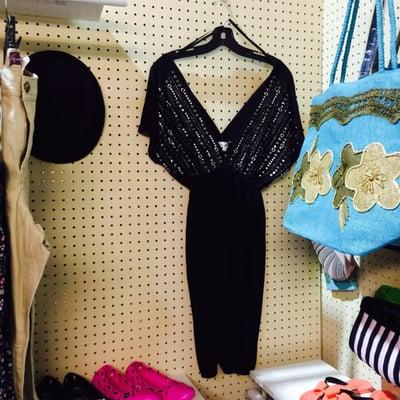 Cute V Neck dress with studs - perfect beach or cover up dress only $7.00