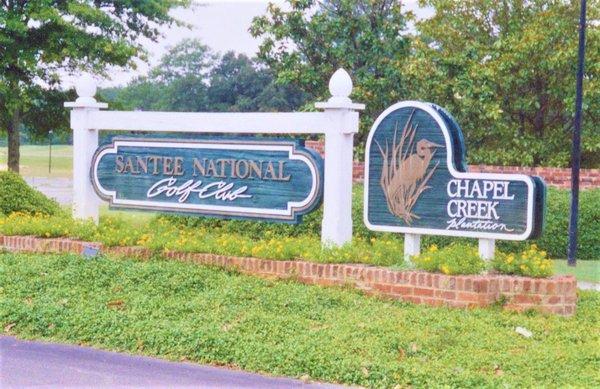 Beautiful golf course homes for sale at Chapel Creek Plantation at Santee National Golf Course