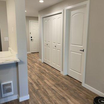 Post-renovation entry way.