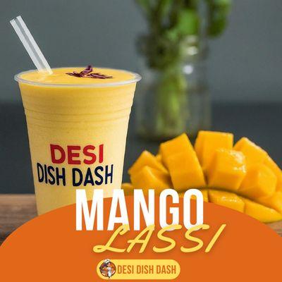 Escape to a tropical paradise with our Mango Lassi! This creamy and luscious Indian smoothie is made with sweet, ripe mangoes & yoghurt.