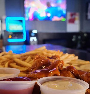World Cup Soccer, wings & fries By HealthybyHeath, Heath Anderson