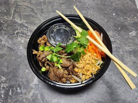 Beef vermicelli