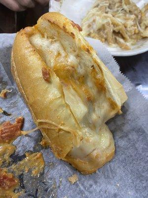 Chicken Parmigiana Hero