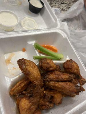 Voodoo flavor wings.. wouldn't order this flavor again.
