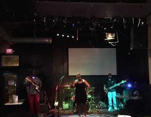 Live performance...Ms. Eula Jackson!