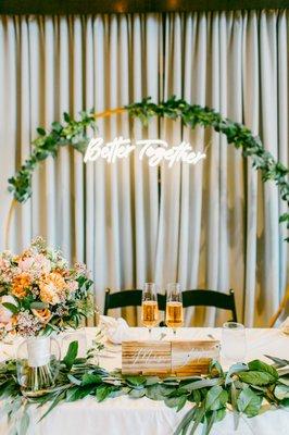 Head table