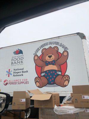 Serving the community with supplies