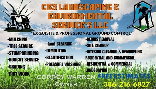 Cb3 Landscaping & Environmental Services