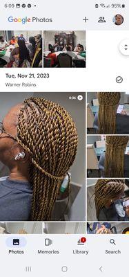 Beauty Queen African Brainding