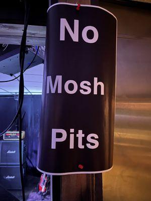 Fun Fact: HR (singer of the Bad Brains) actually said "mash" but it was misheard as 'mosh' and the rest is history...