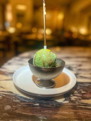 Pistachio gelato