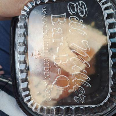 Premarked container!