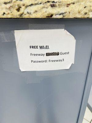 At least the internet worked.