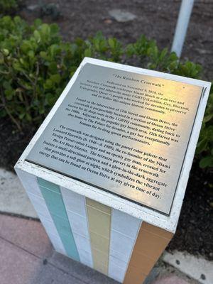 The Rainbow Crosswalk