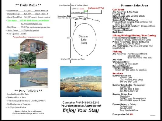 Ana Reservoir Rv Park