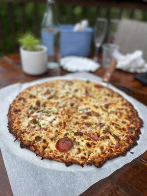 Pizza on the patio! August 2024