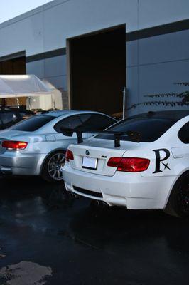 S65 Engine Overhaul for a returning client. This service includes rod bearings, a full engine reseal, and a DCT Transmission Service.