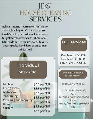 JDS House Cleaning Services