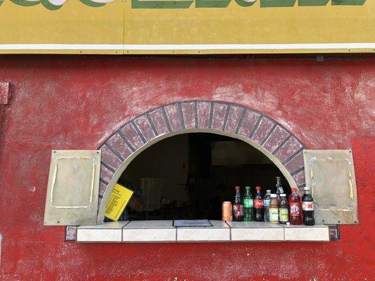 You can see the ladies making the tacos. So cute and great prices too