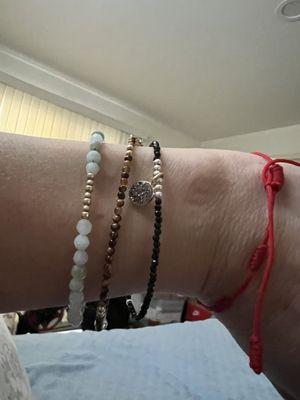 Crystal bracelets