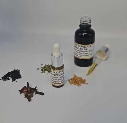 KA HOLISTIC Scalp & Follicle Rejuvenation.
Aids in stimulation of hair growth, Natural ingredients, Fenugreek, Biotin, Blackseed & More