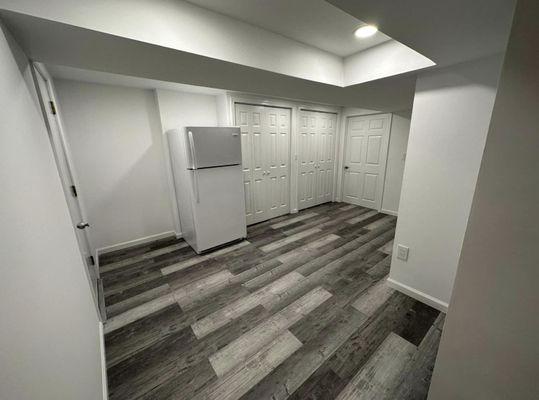 Basement completely renovation