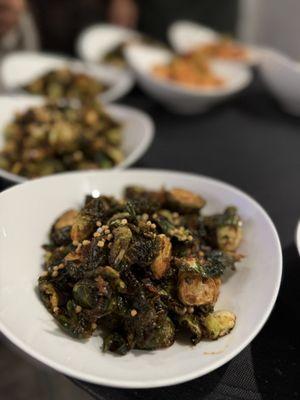 Charred Brussels Sprouts
