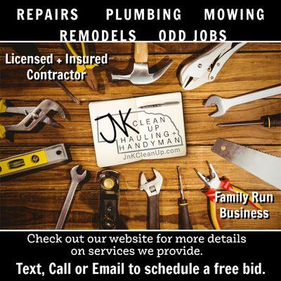 JnK Cleanup Hauling + Handyman