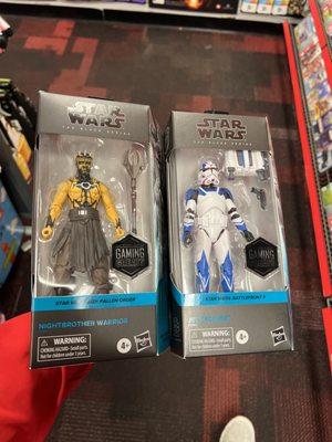 Star war collectibles I picked up for my nephew!