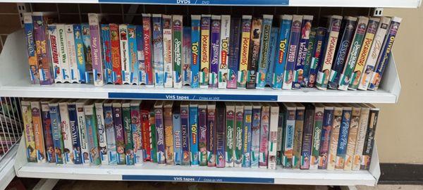 Children's VHS Tapes